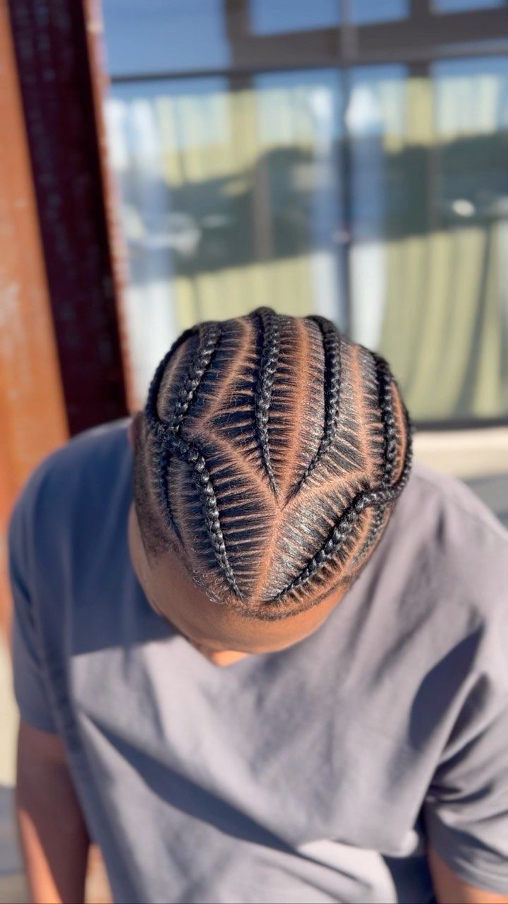 Men's stitch braids