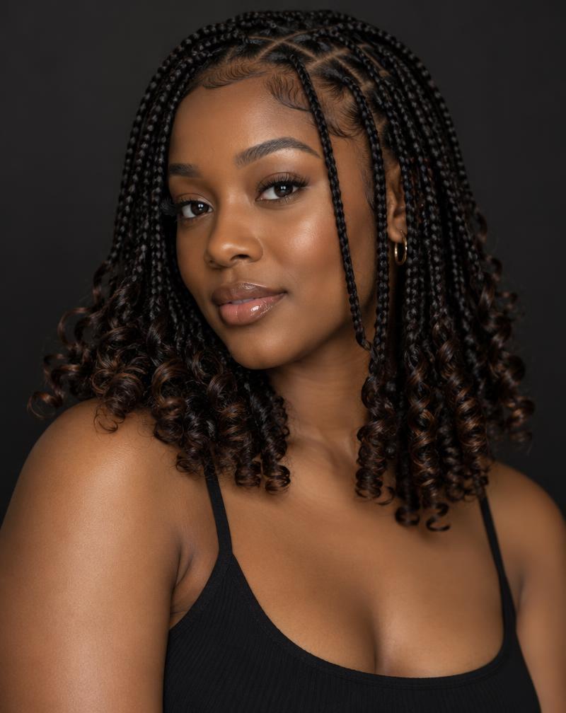Medium Boho Braids